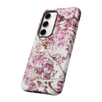 Blossom Tough Phone Case – Pink Floral Protective iPhone Cover