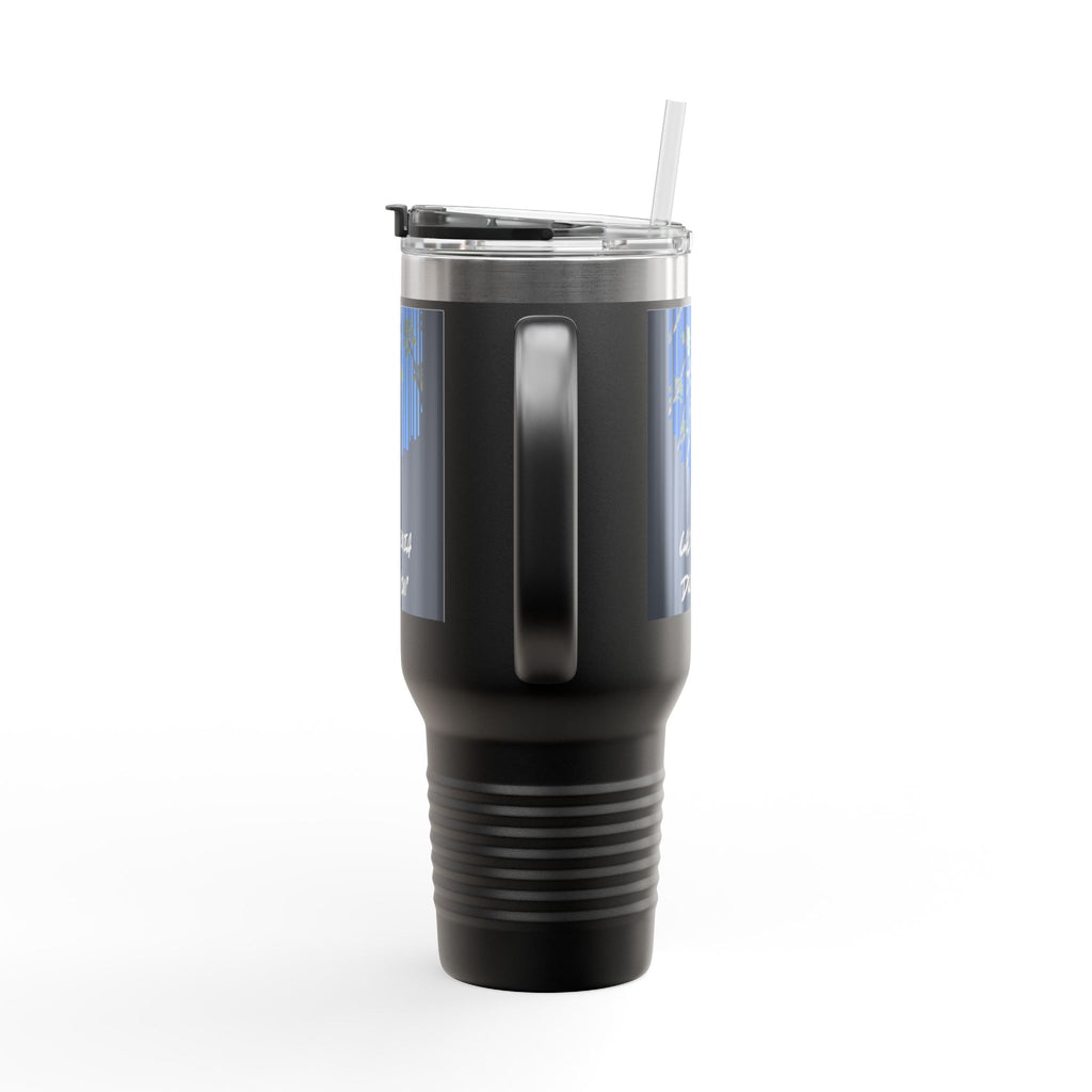 CA Dreamin' 40oz Insulated Travel Mug — Palm Print California Vibes