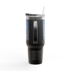 CA Dreamin' 40oz Insulated Travel Mug — Palm Print California Vibes