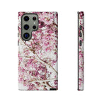 Blossom Tough Phone Case – Pink Floral Protective iPhone Cover