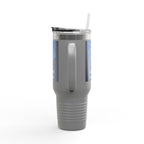 CA Dreamin' 40oz Insulated Travel Mug — Palm Print California Vibes