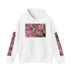Blossom Photo Hoodie — Pink Floral Tree Print Hooded Sweatshirt