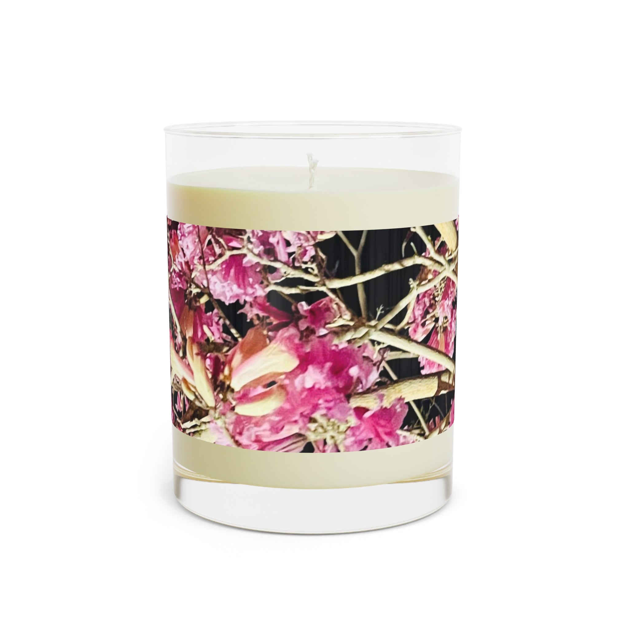 Floral Blossom Style Candle