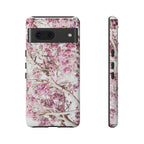 Blossom Tough Phone Case – Pink Floral Protective iPhone Cover