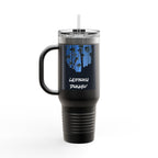 CA Dreamin' 40oz Insulated Travel Mug — Palm Print California Vibes