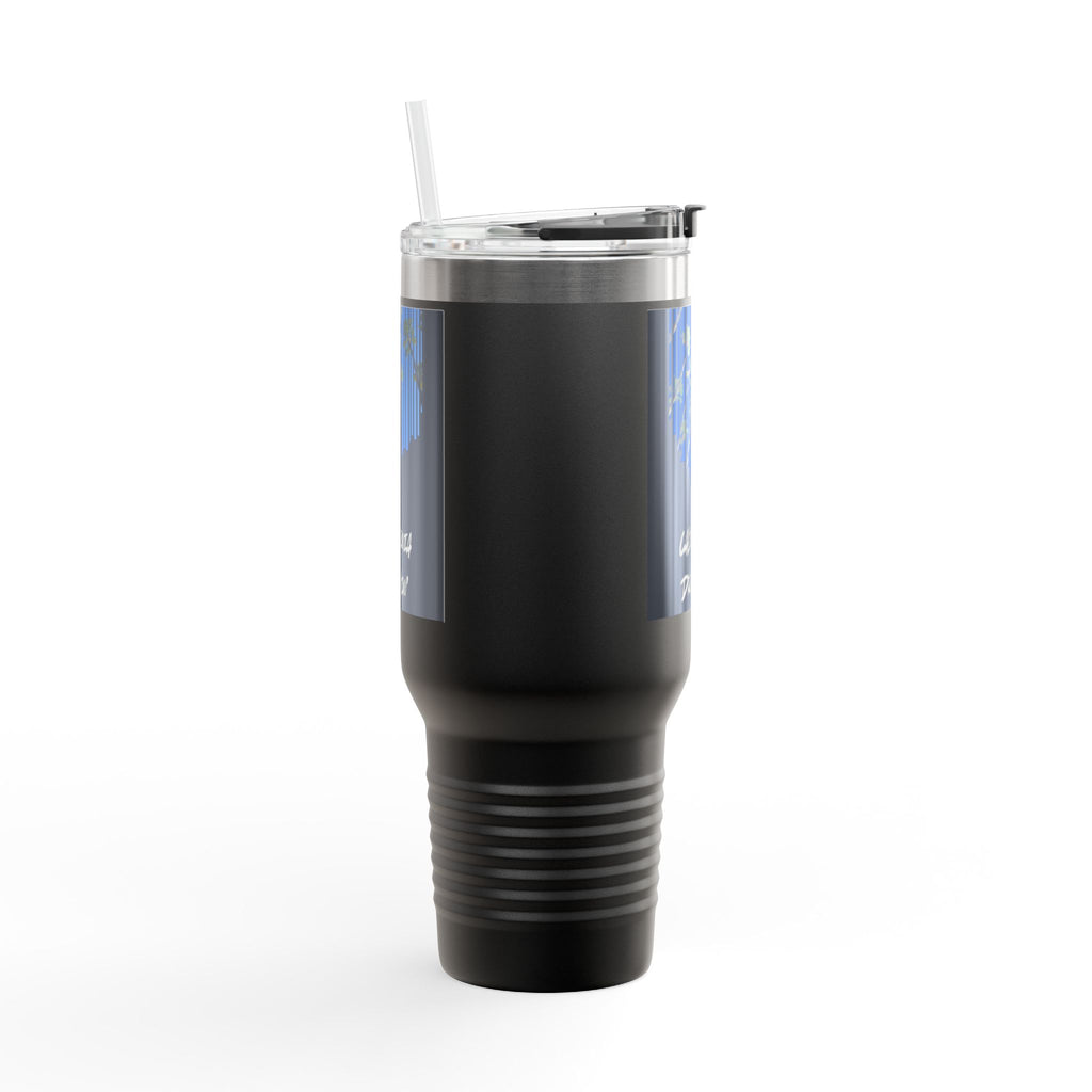 CA Dreamin' 40oz Insulated Travel Mug — Palm Print California Vibes