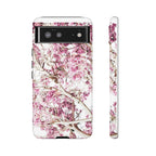 Blossom Tough Phone Case – Pink Floral Protective iPhone Cover
