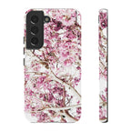 Blossom Tough Phone Case – Pink Floral Protective iPhone Cover