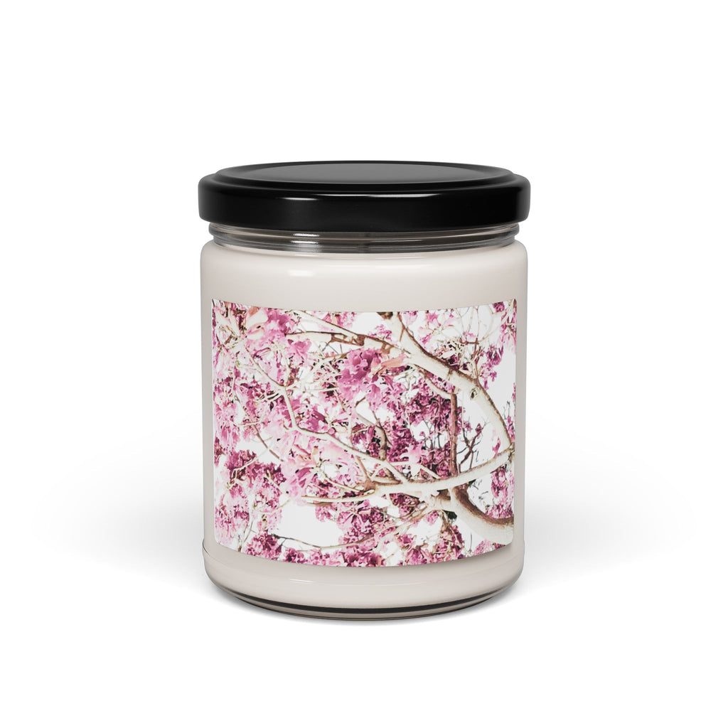 Blossom Soy Candle — 9oz Scented Jar (Floral Spring Home Fragrance)