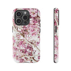 Blossom Tough Phone Case – Pink Floral Protective iPhone Cover