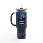 CA Dreamin' 40oz Insulated Travel Mug — Palm Print California Vibes