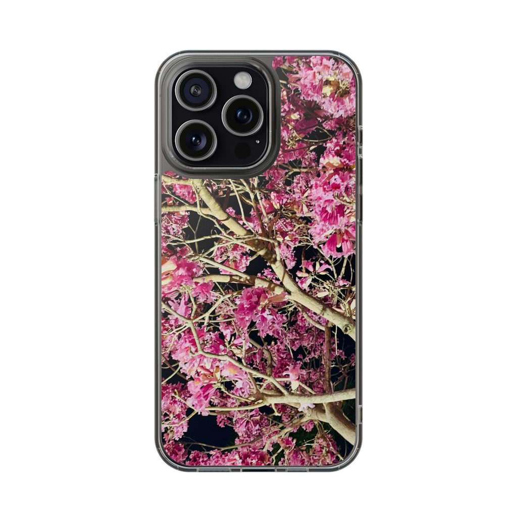 Pink Flower Blossom Impact-Resistant Phone Case