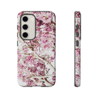 Blossom Tough Phone Case – Pink Floral Protective iPhone Cover