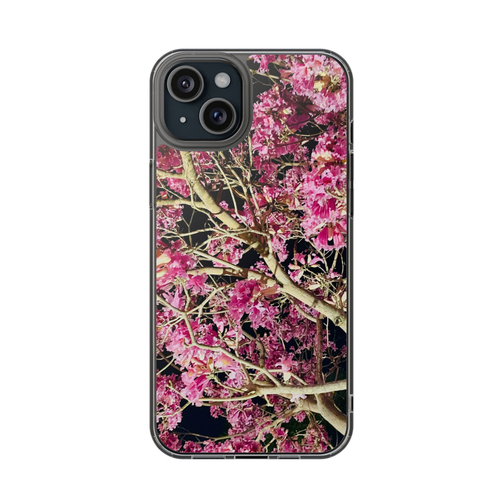 Pink Flower Blossom Impact-Resistant Phone Case