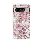 Blossom Tough Phone Case – Pink Floral Protective iPhone Cover