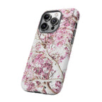 Blossom Tough Phone Case – Pink Floral Protective iPhone Cover