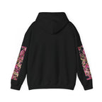 Blossom Photo Hoodie — Pink Floral Tree Print Hooded Sweatshirt