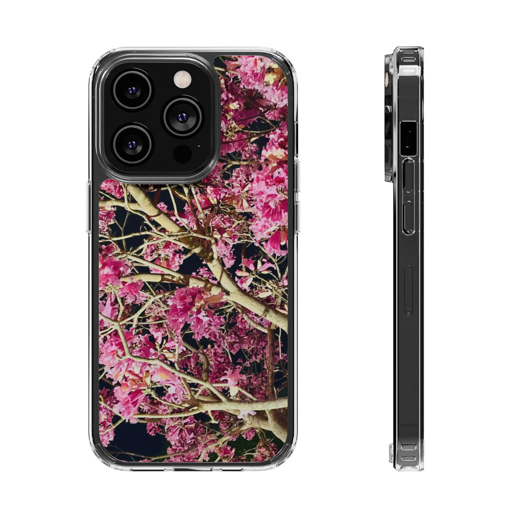 Pink Flower Blossom Impact-Resistant Phone Case