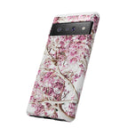 Blossom Tough Phone Case – Pink Floral Protective iPhone Cover