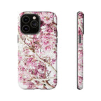 Blossom Tough Phone Case – Pink Floral Protective iPhone Cover