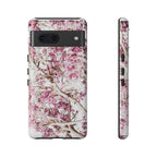 Blossom Tough Phone Case – Pink Floral Protective iPhone Cover
