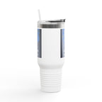 CA Dreamin' 40oz Insulated Travel Mug — Palm Print California Vibes