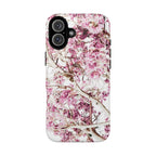 Blossom Tough Phone Case – Pink Floral Protective iPhone Cover