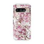 Blossom Tough Phone Case – Pink Floral Protective iPhone Cover