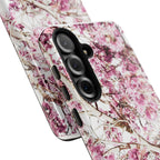 Blossom Tough Phone Case – Pink Floral Protective iPhone Cover
