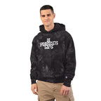 A Pirate's Life Tie-Dye Embroidered Hoodie Dark Marble